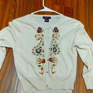 Cardigan beautiful silk sweater size s
